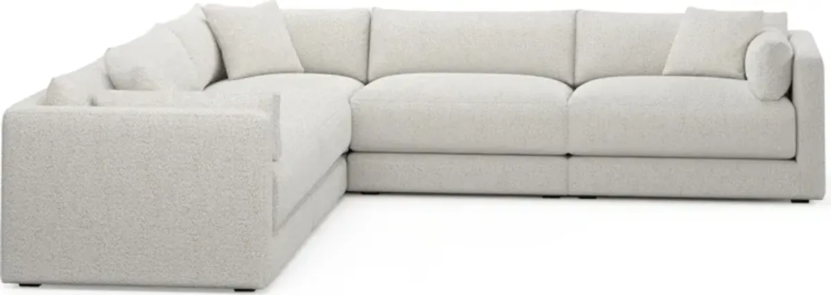 Malibu 5-Piece Sectional - River Rock Ivory