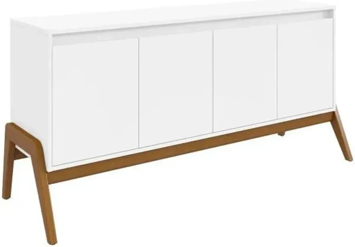 Zamir 63" Sideboard - Matte White