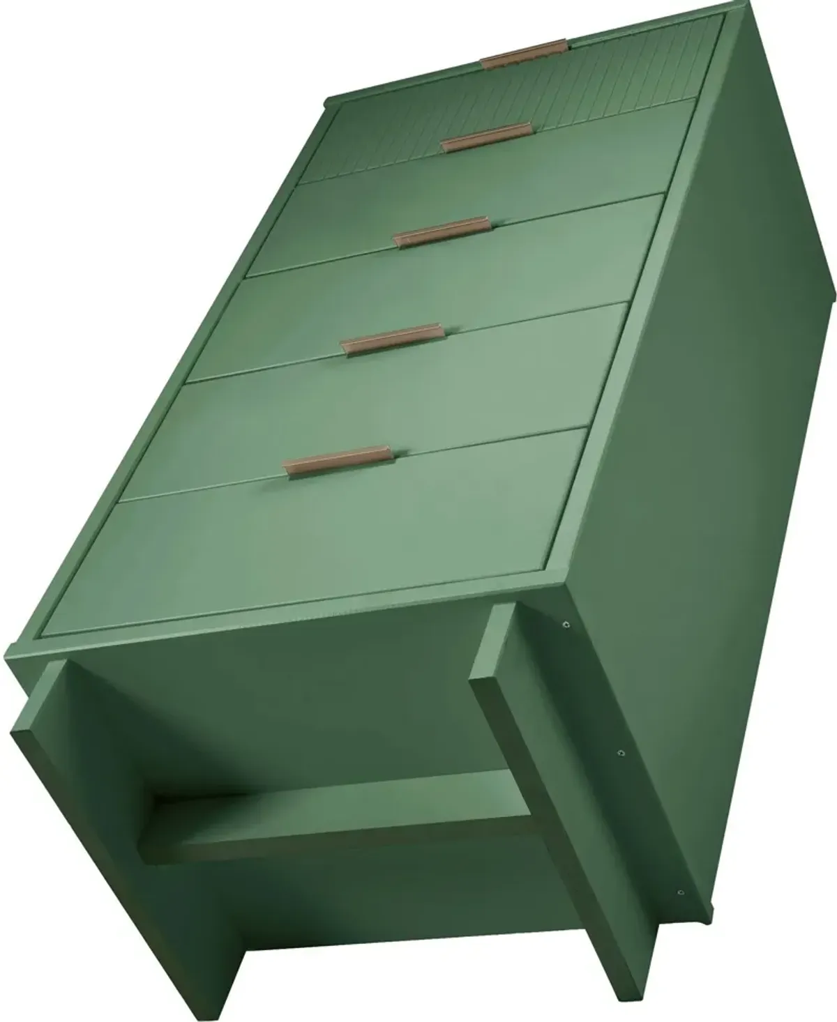 Kenya Dresser, 3 Drawer Dresser and Narrow Chest Set - Sage Green