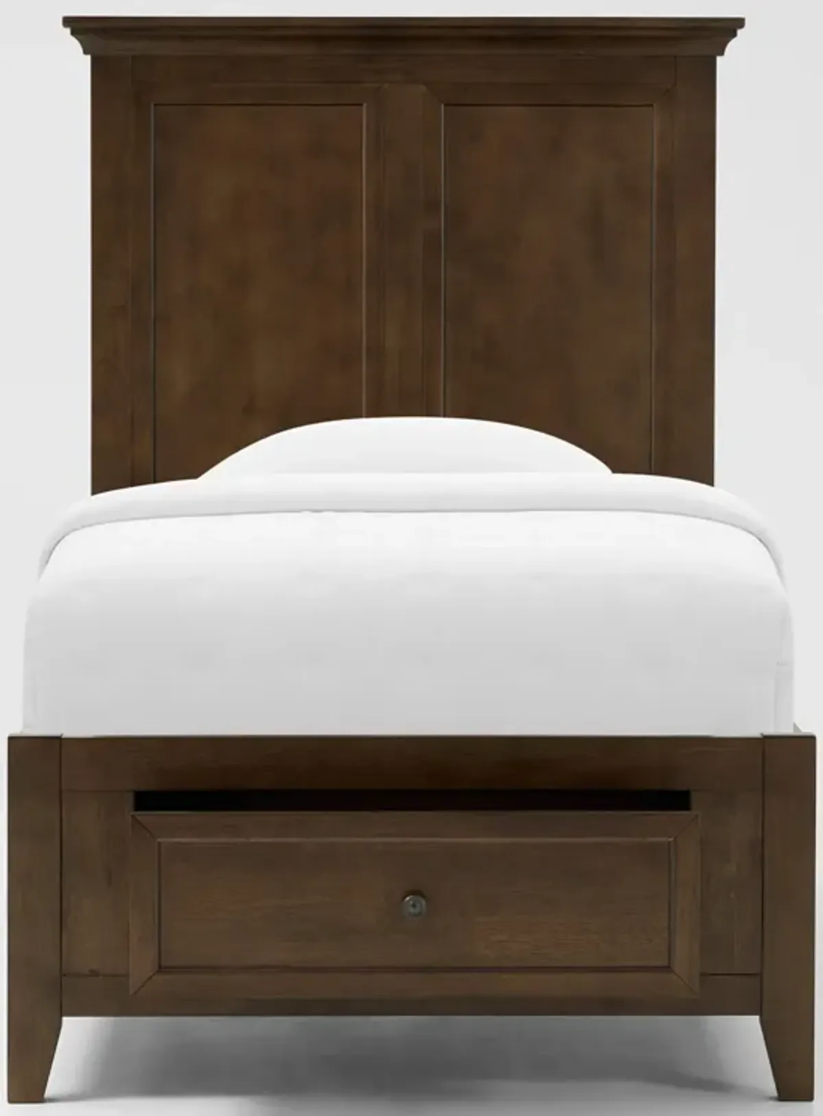 Lincoln Twin Youth Storage Bed - Hickory