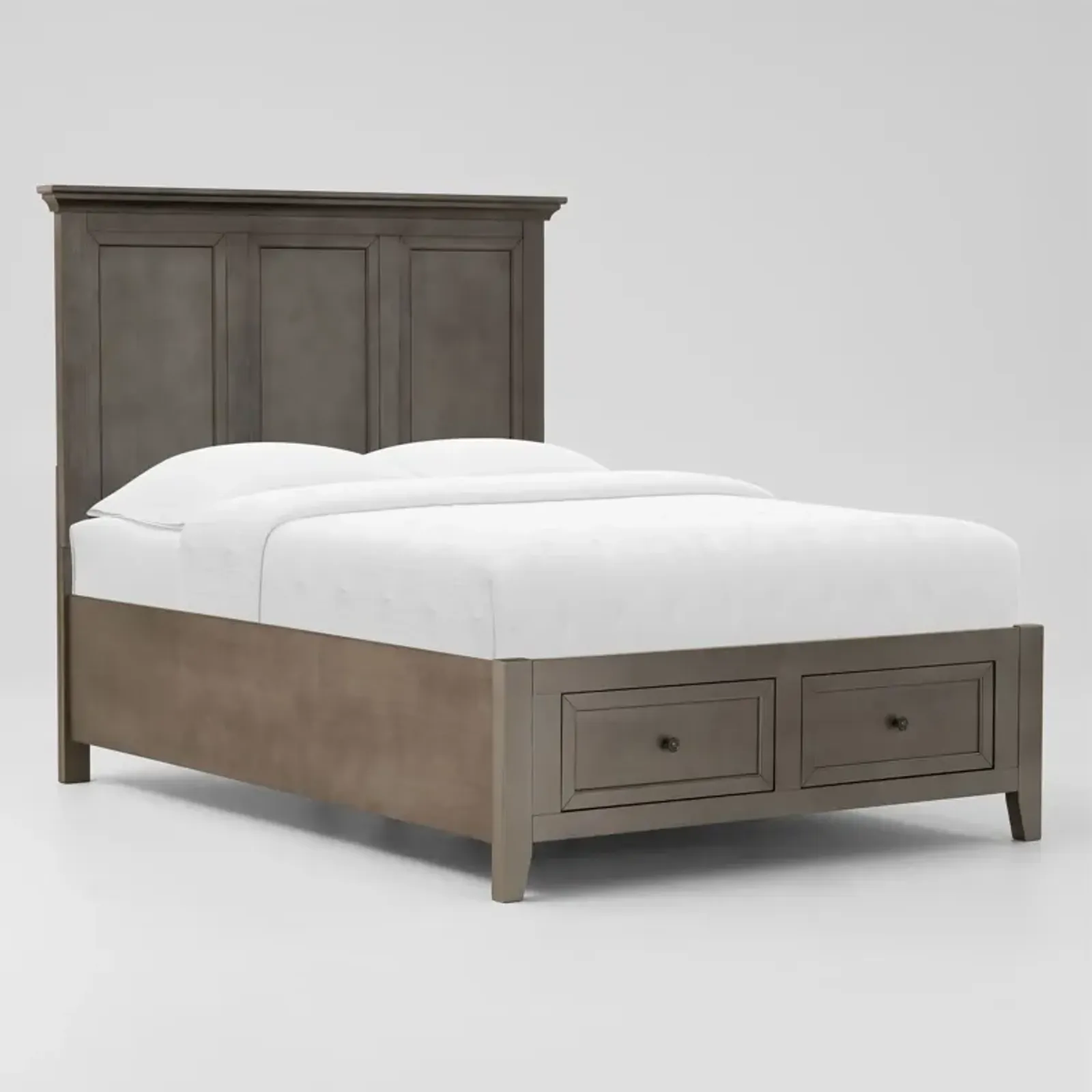 Lincoln Full Youth Storage Bed - Gray