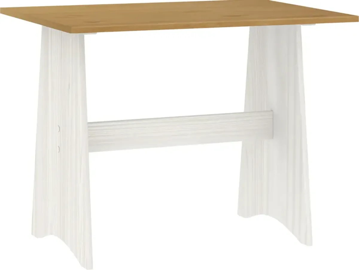 Daisie Dining Table, Banquette and Bench - White