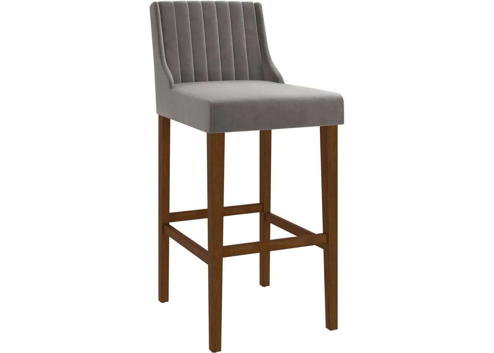 Adrienne Bar Stool - Gray