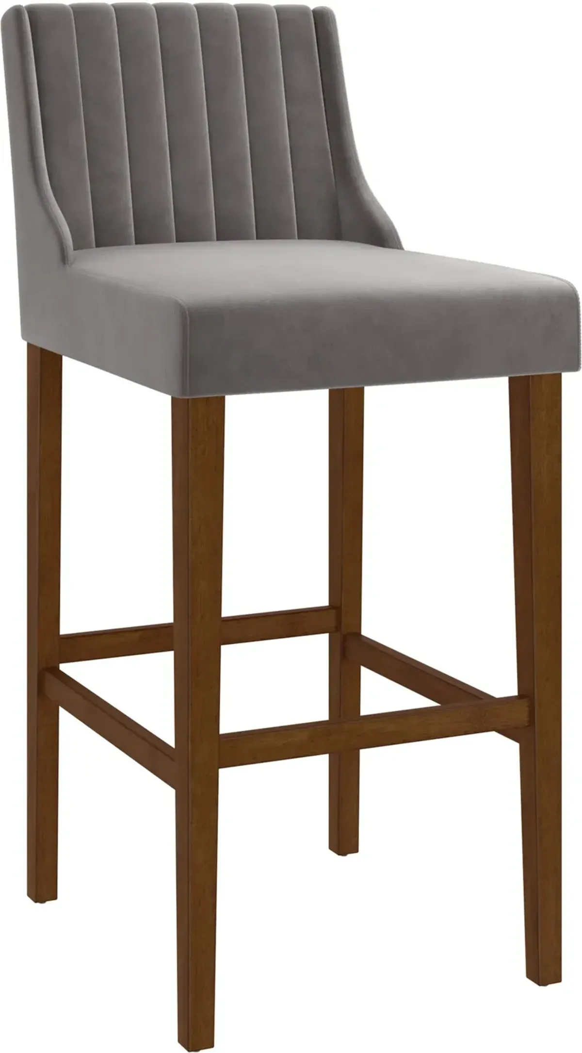 Adrienne Bar Stool - Gray