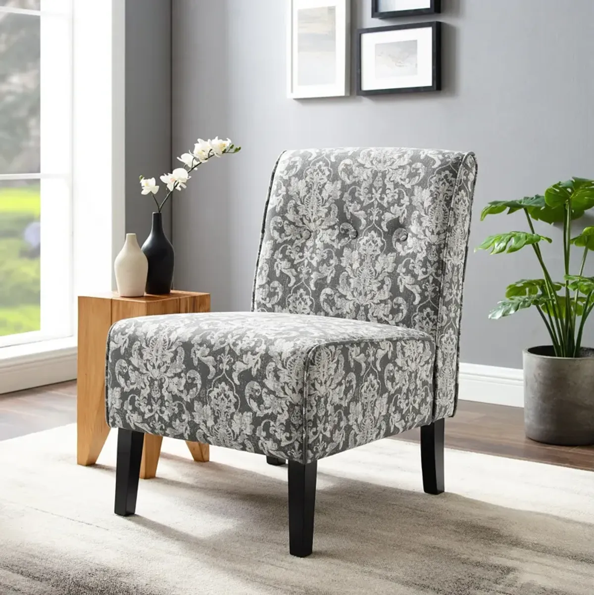 Kelvin Accent Chair - Gray