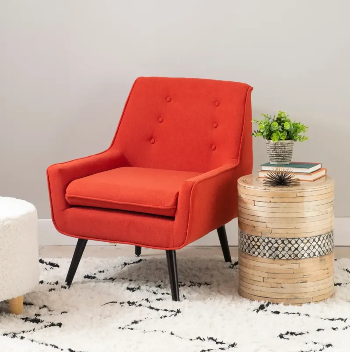 Salem Accent Chair - Red