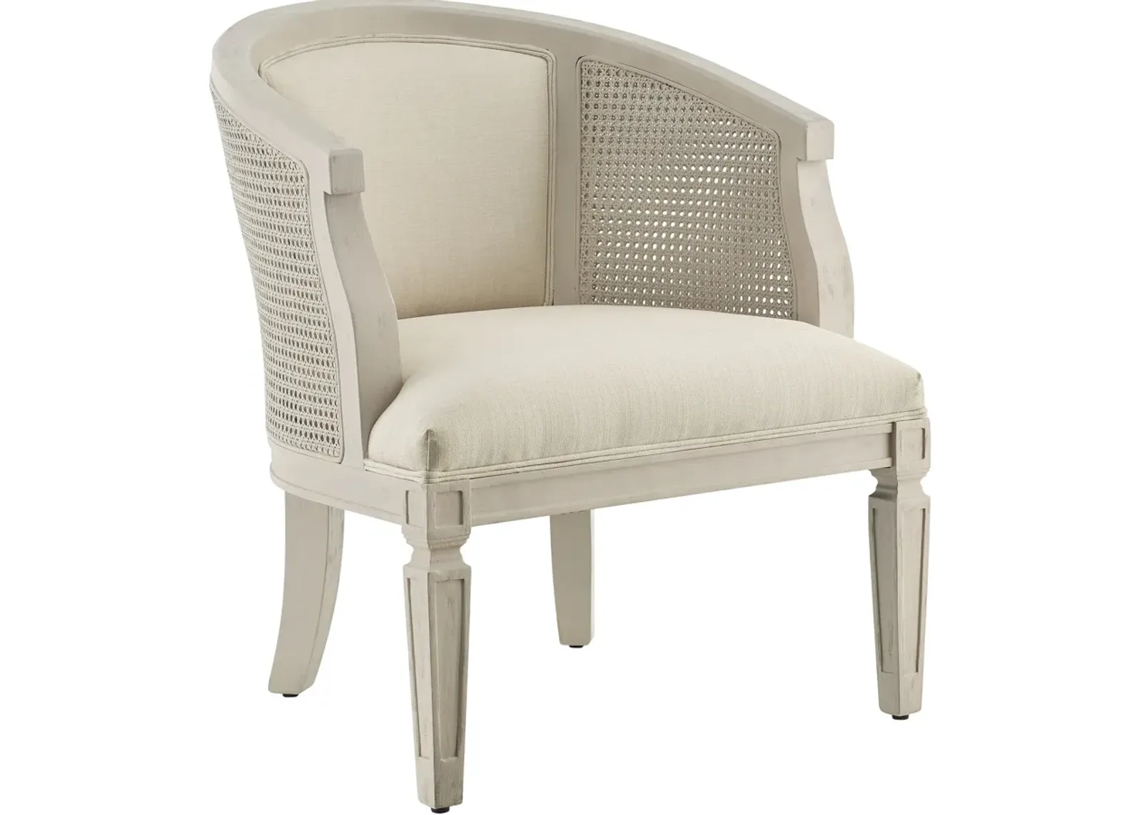 Carmello Accent Chair - White