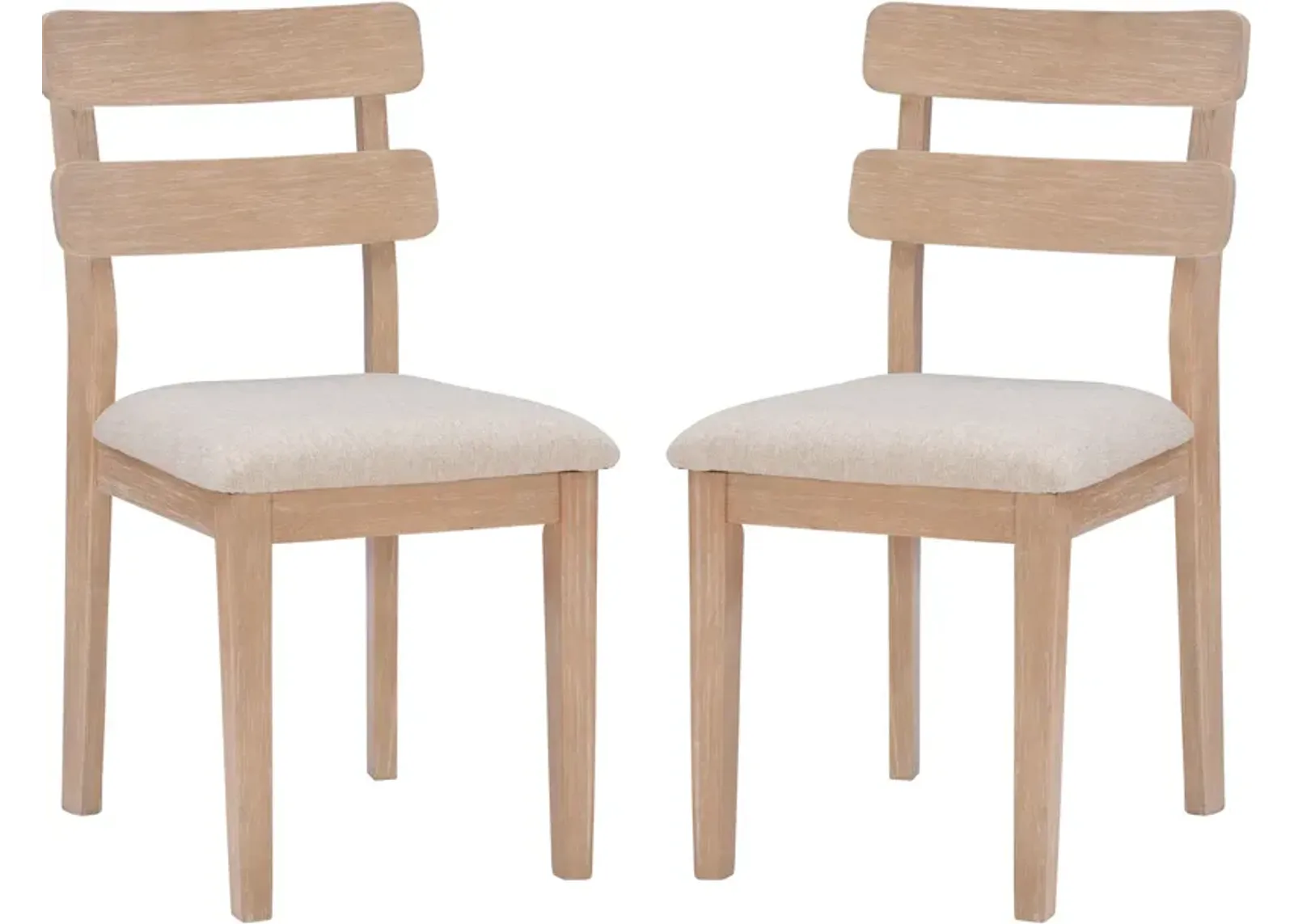 Moira Set of 2 Dining Chairs - Natural