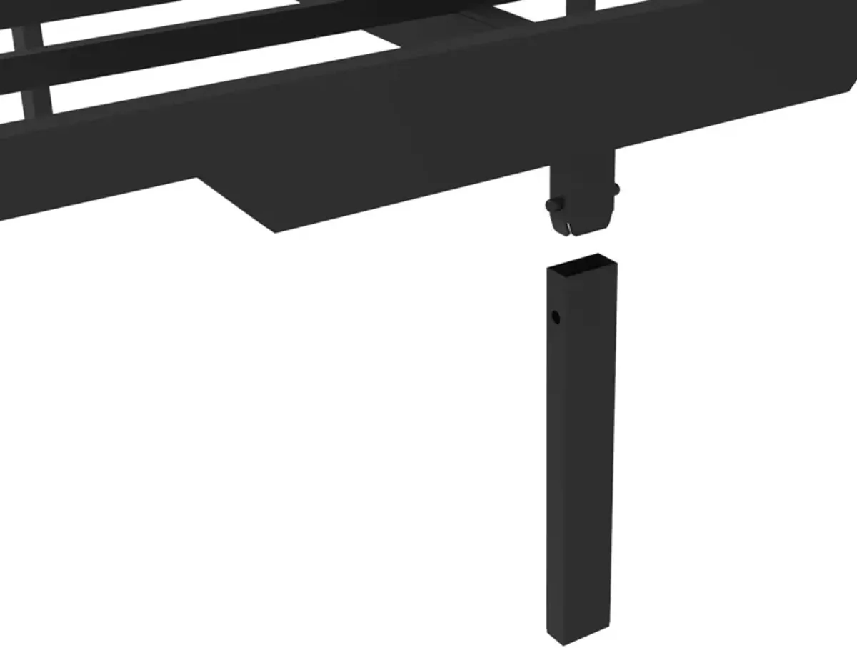 Fundamental Platform Twin Bed Frame - Black