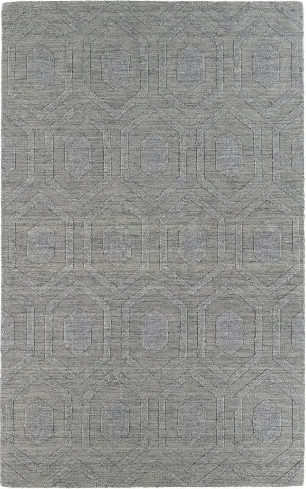 Ives 2' x 3' Area Rug - Steel