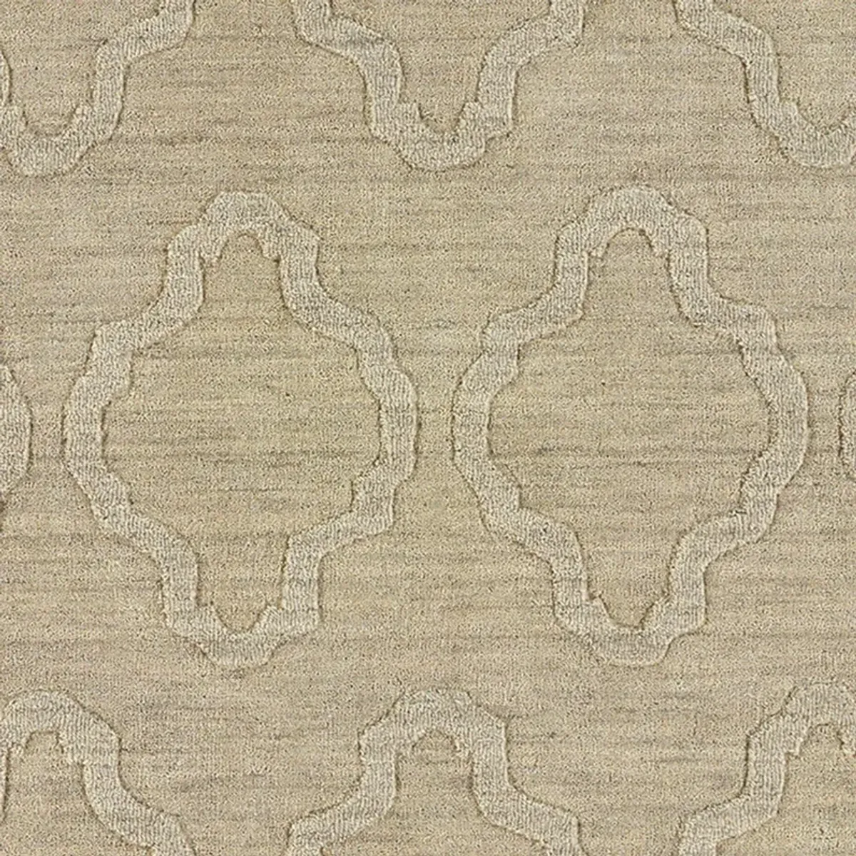 Clever 4' x 6' Area Rug - Oatmeal