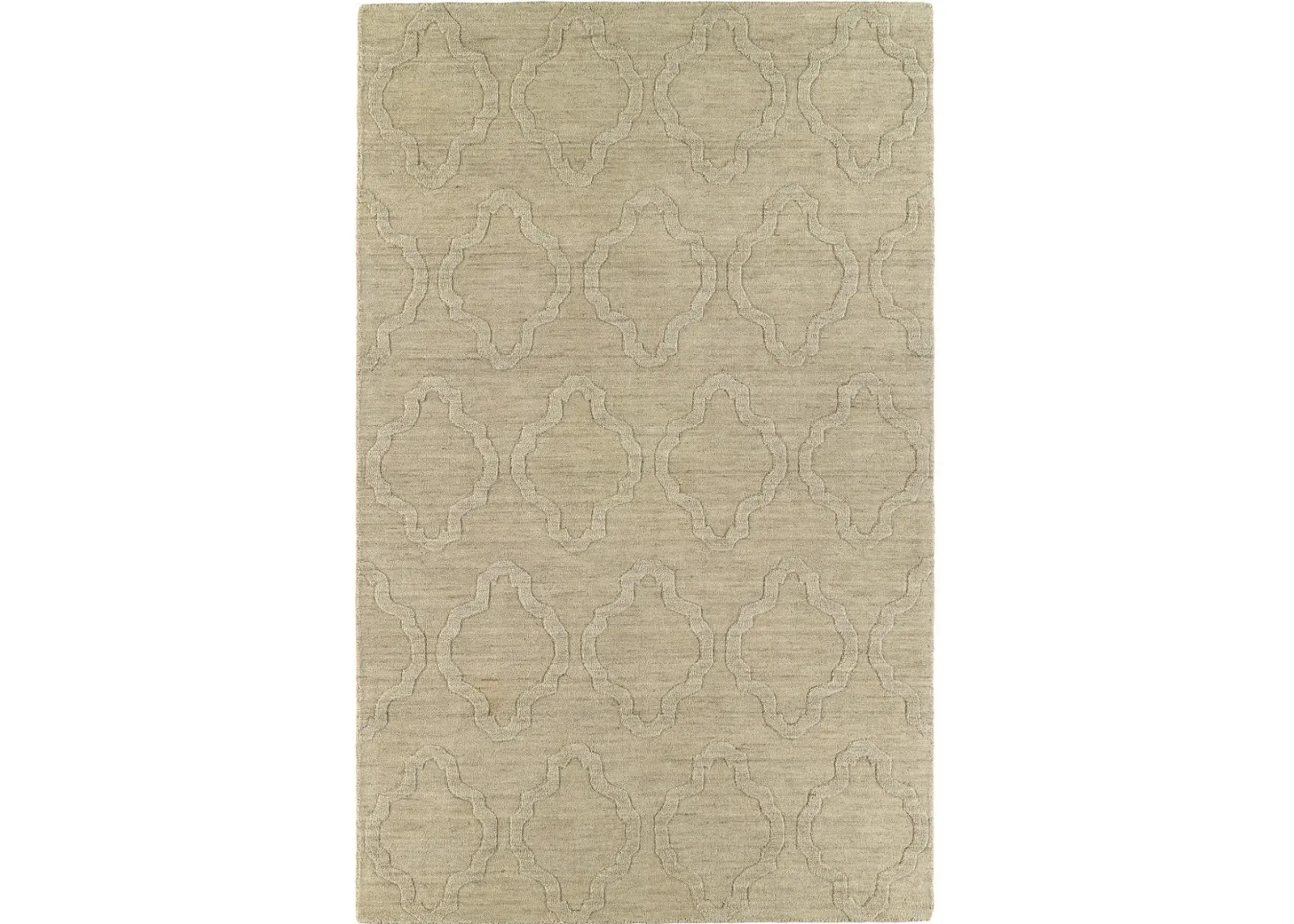 Clever 4' x 6' Area Rug - Oatmeal