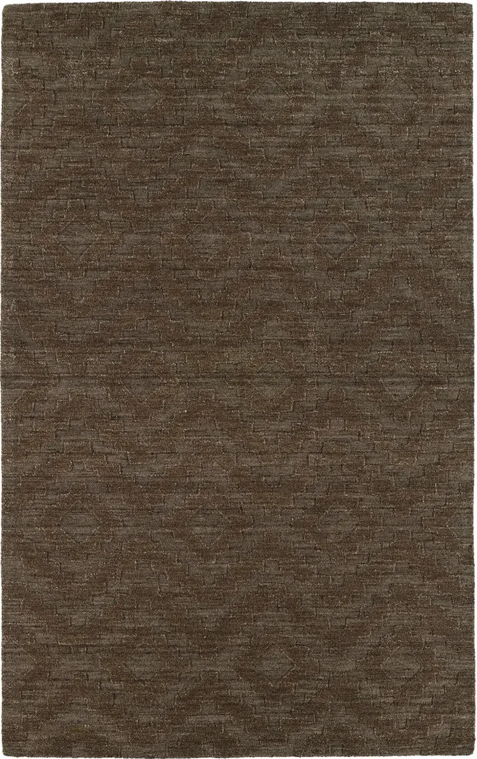 Valiant 4' x 6' Area Rug - Chocolate