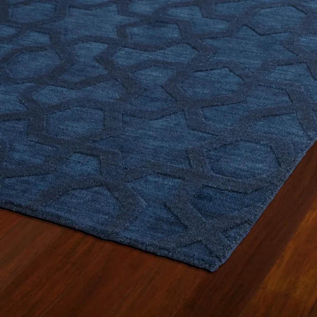 Texas 5' x 8' Area Rug - Navy