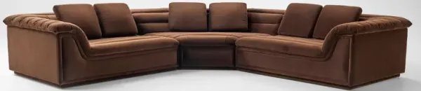 Hammock 3-Piece Sectional - Brown