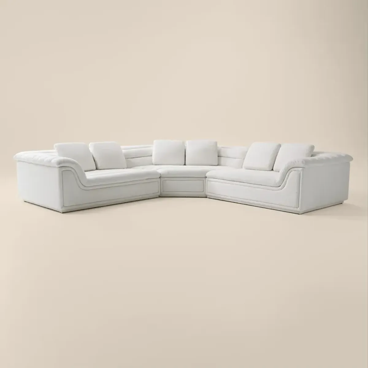 Hammock 3-Piece Sectional - White