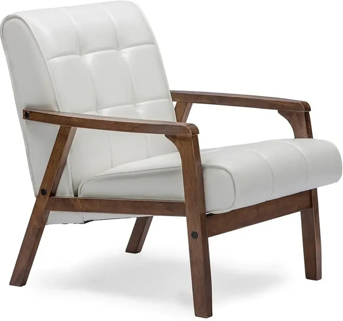 Hawkins Accent Chair - White