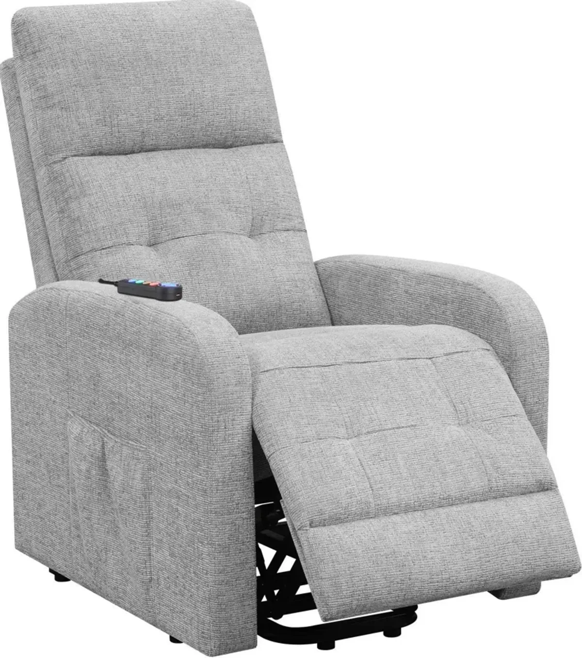 Luna Power Lift Recliner - Light Gray