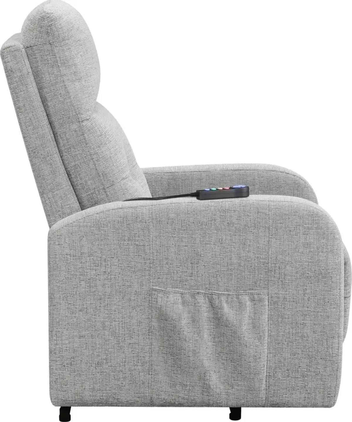 Luna Power Lift Recliner - Light Gray