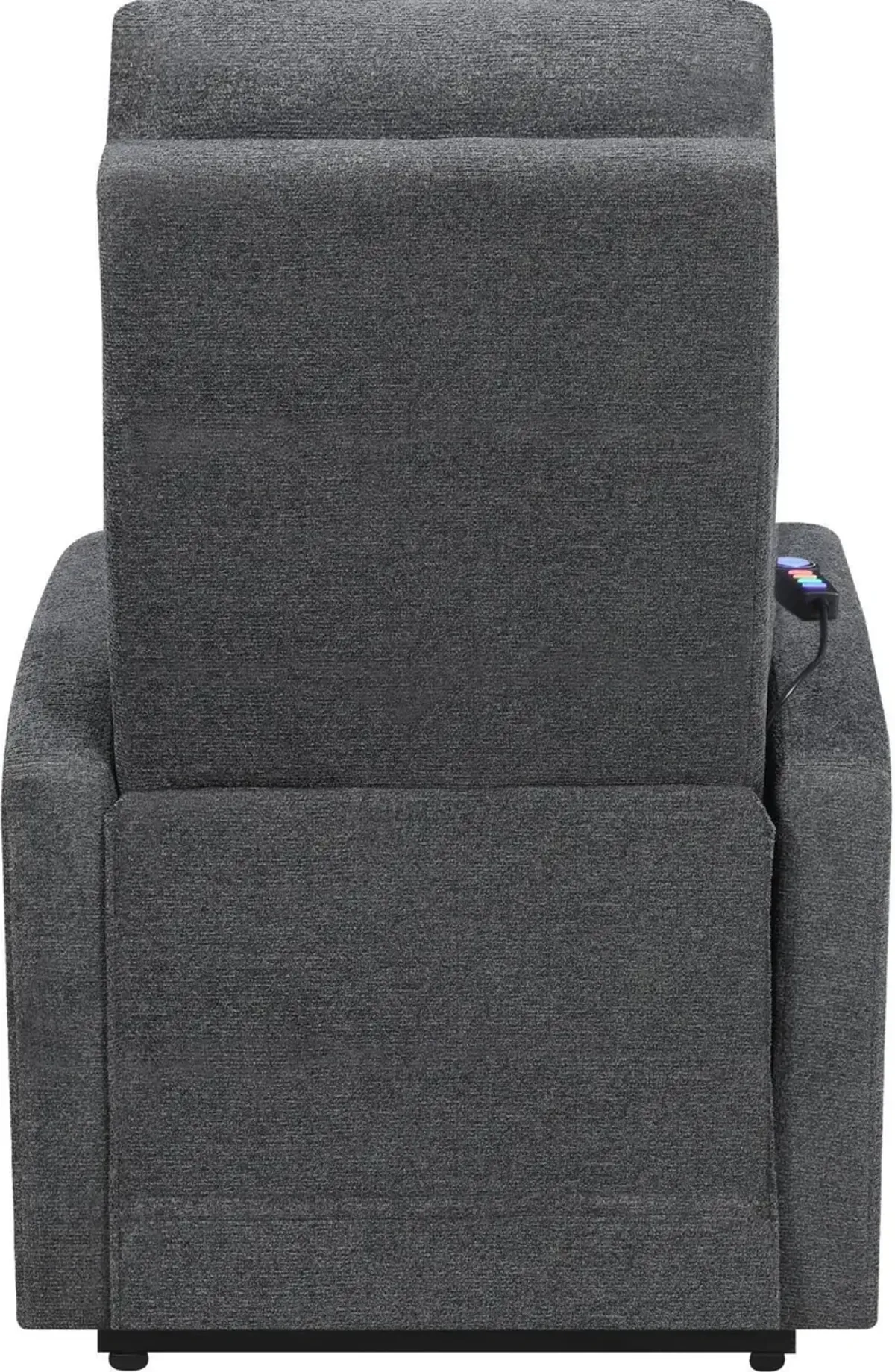 Luna Power Lift Recliner - Dark Gray