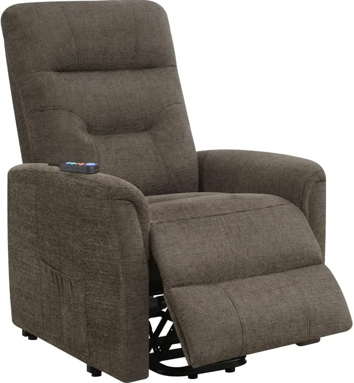 Esme Power Lift Recliner - Brown