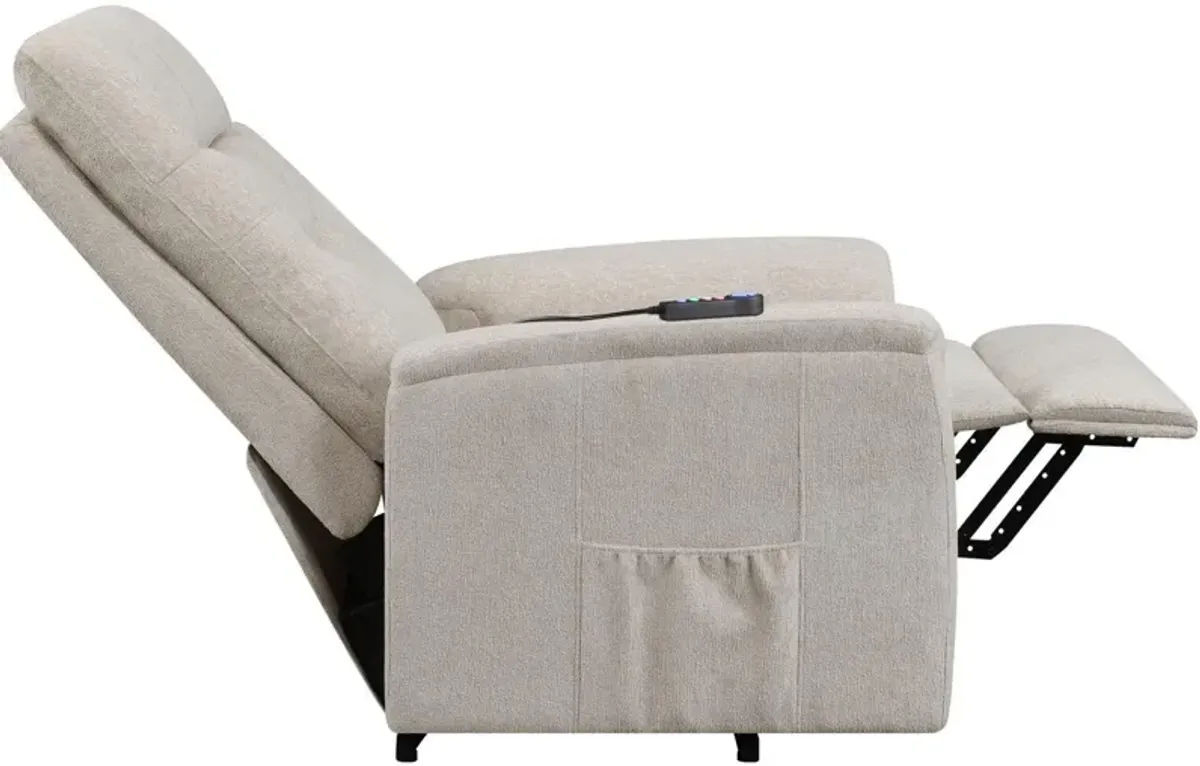 Esme Power Lift Recliner - Beige