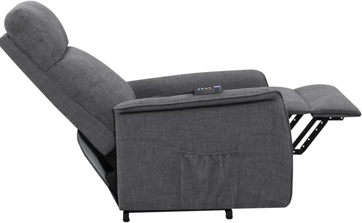 Daphne Power Lift Recliner - Gray