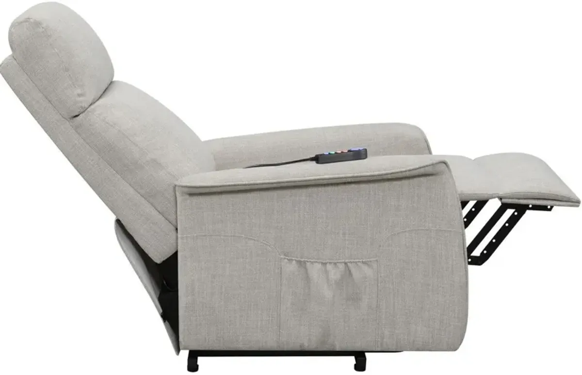 Daphne Power Lift Recliner - Beige