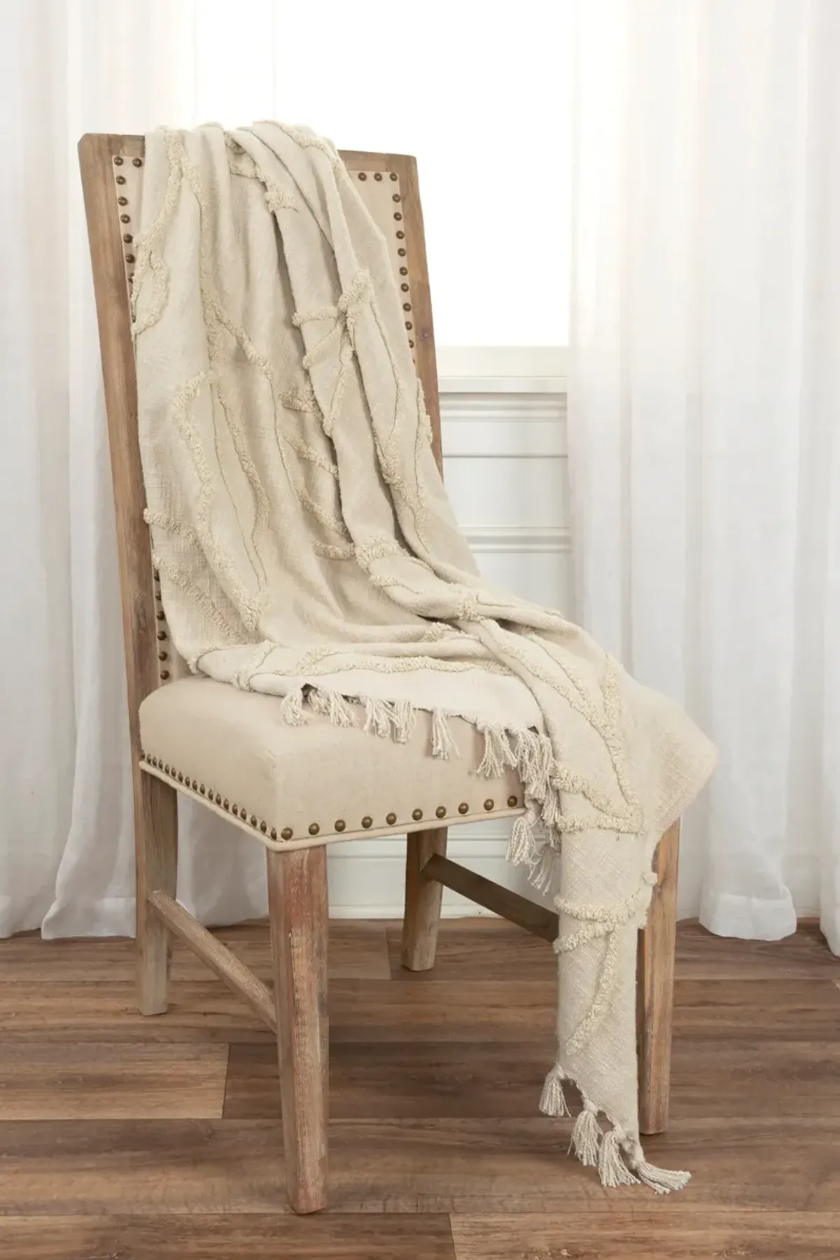 Capra 50" x 60" Throw - Natural