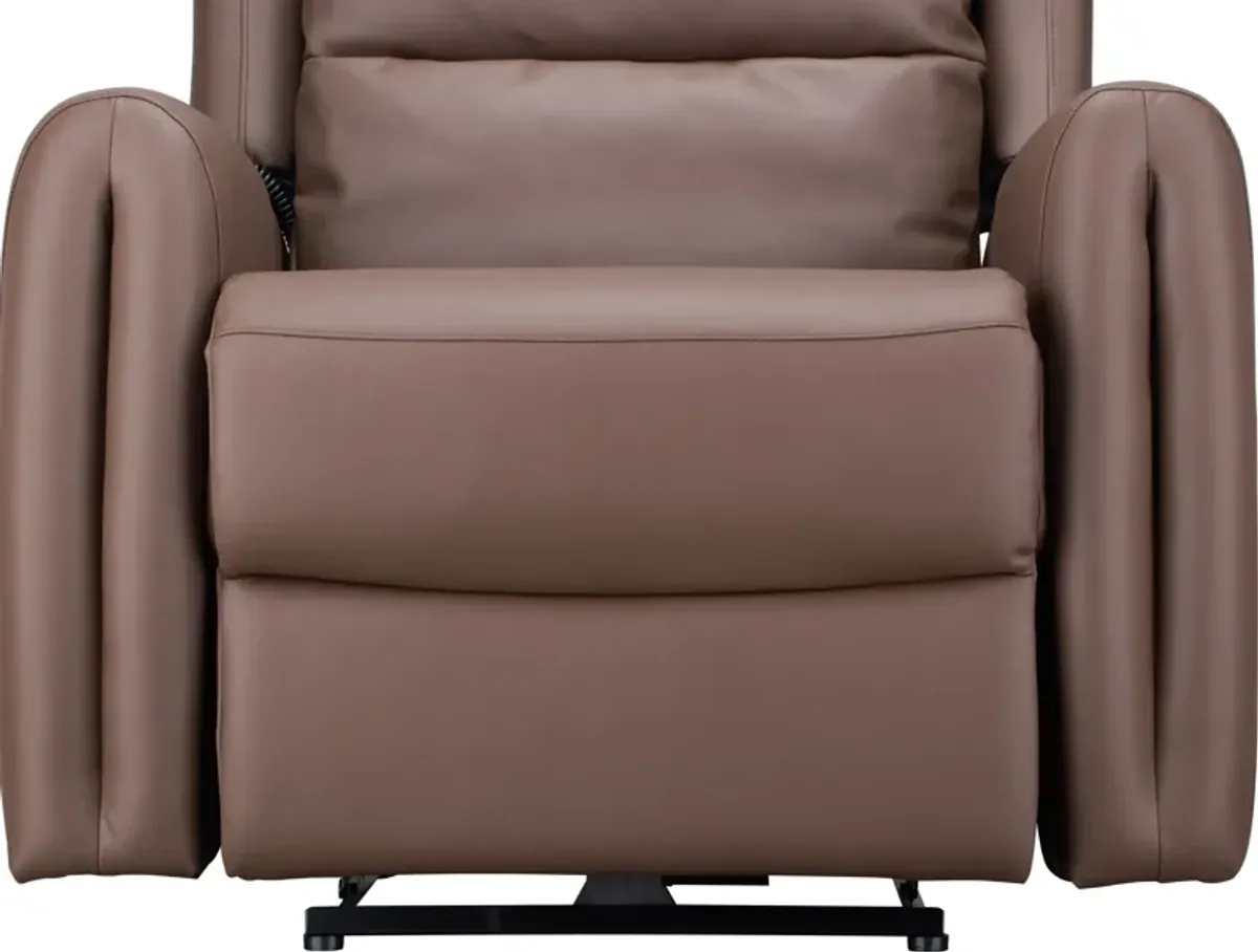 Shiatsu Power Massage Recliner - Chocolate