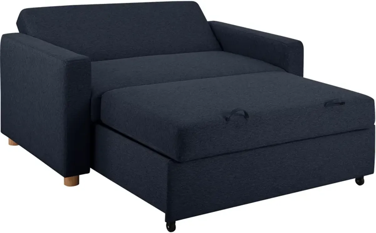 Kimberly Convertible Sofa Bed - Navy