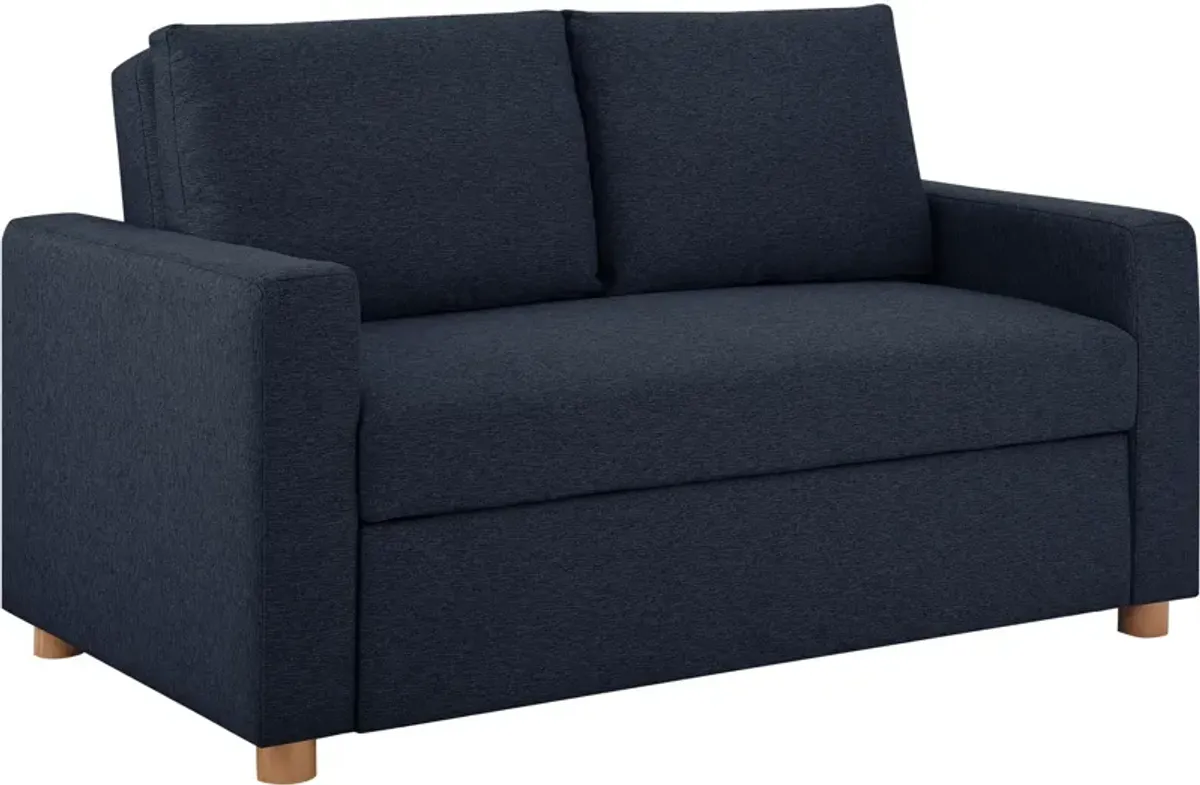 Kimberly Convertible Sofa Bed - Navy