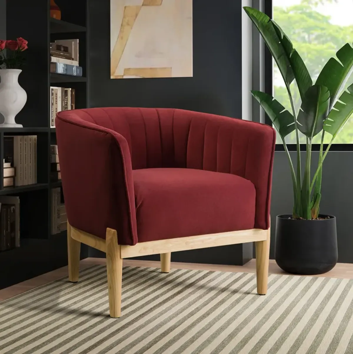 Rosalind Accent Chair - Red