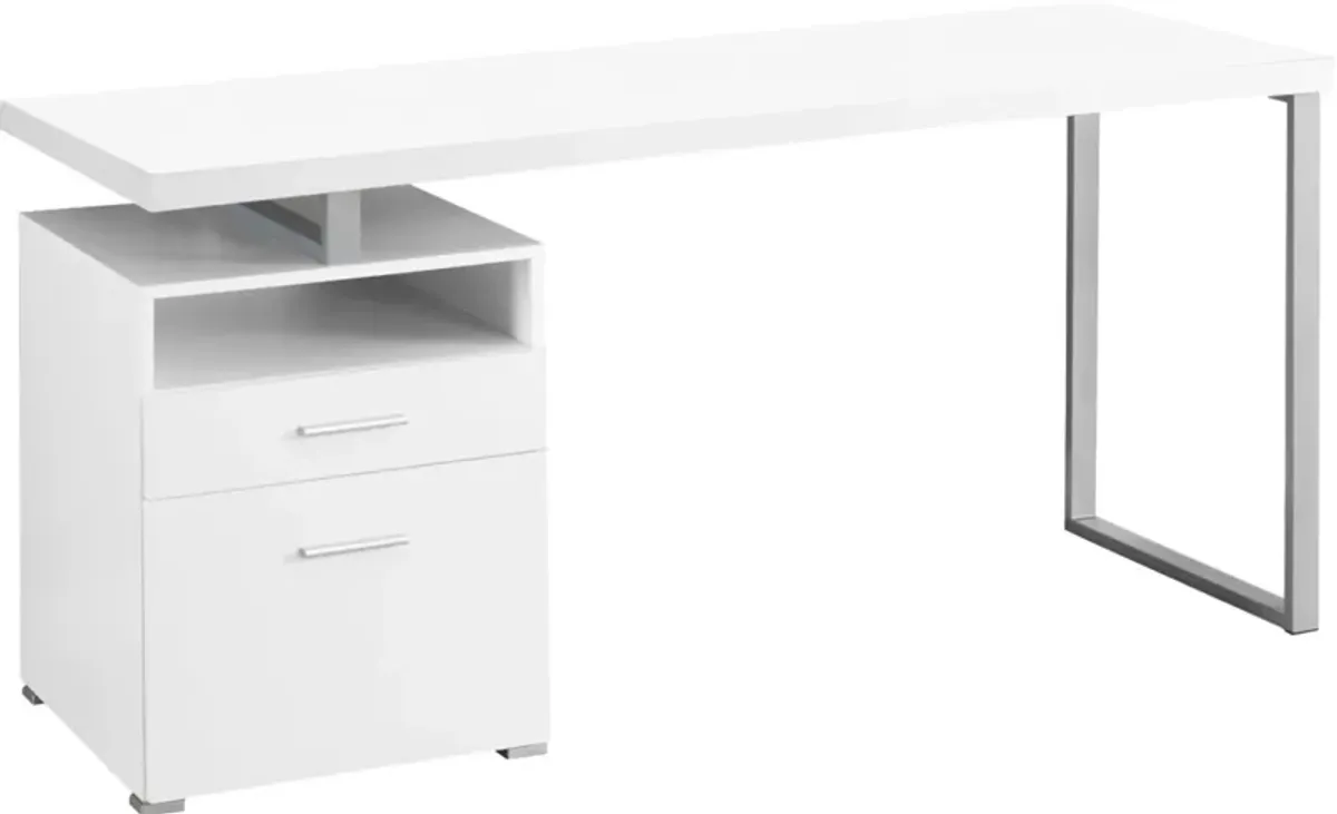 Johnnie Desk - White