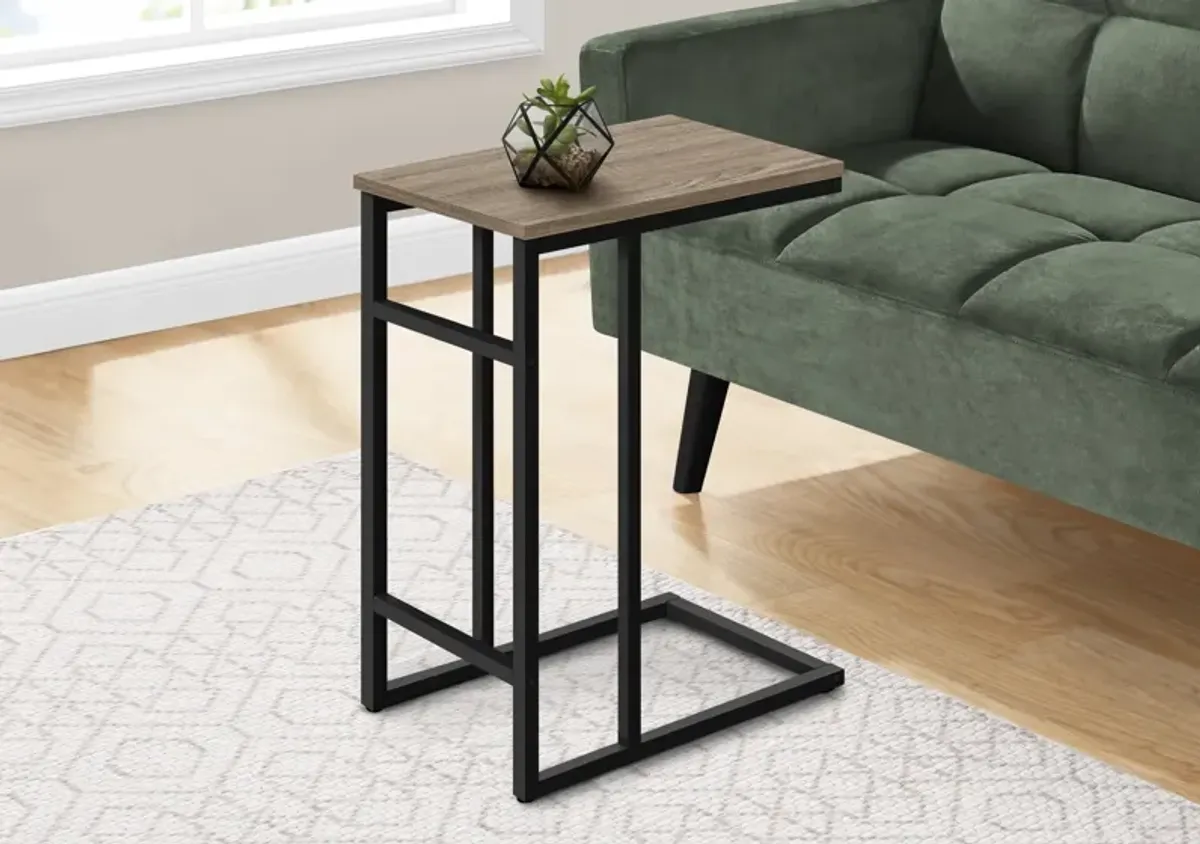 Clare End Table - Brown