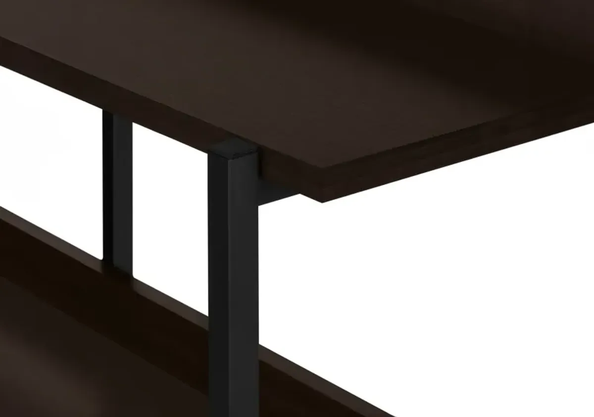 Flores Console Table - Dark Brown