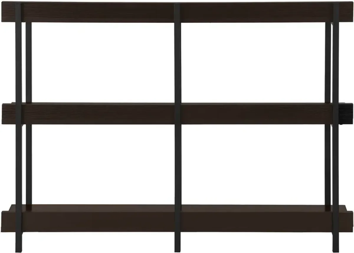 Flores Console Table - Dark Brown