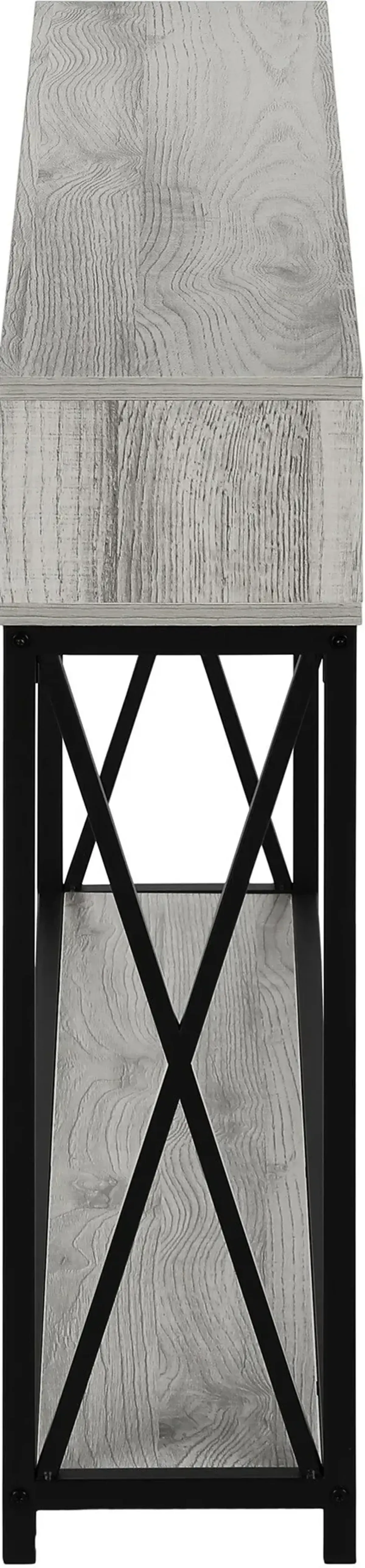 Adelia Console Table - Gray