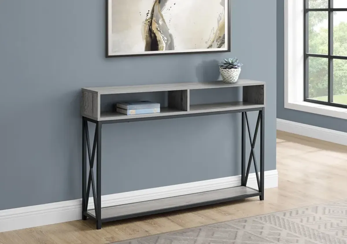 Adelia Console Table - Gray