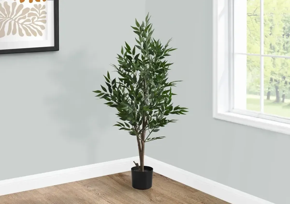 Faux 3' Acacia Tree with Black Planter