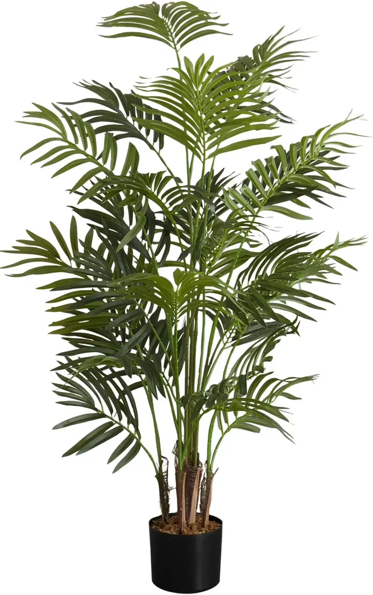 Faux 3' Areca Palm Tree with Black Planter