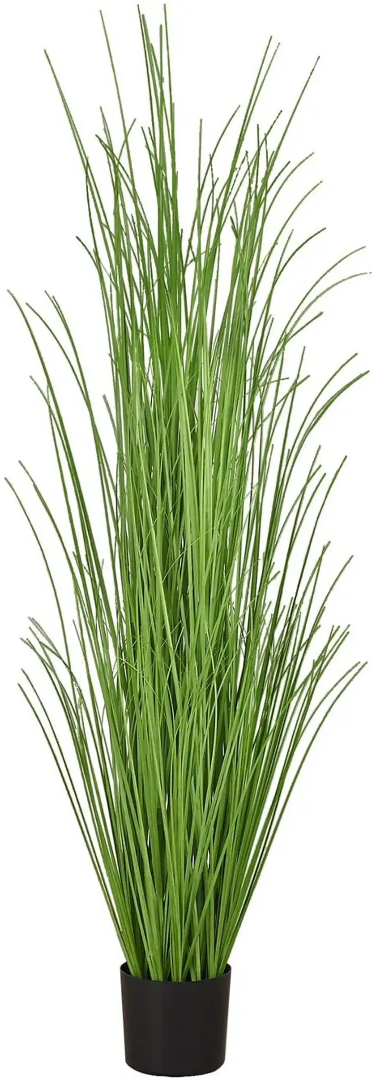 Faux 3' Grass Tree with Black Planter