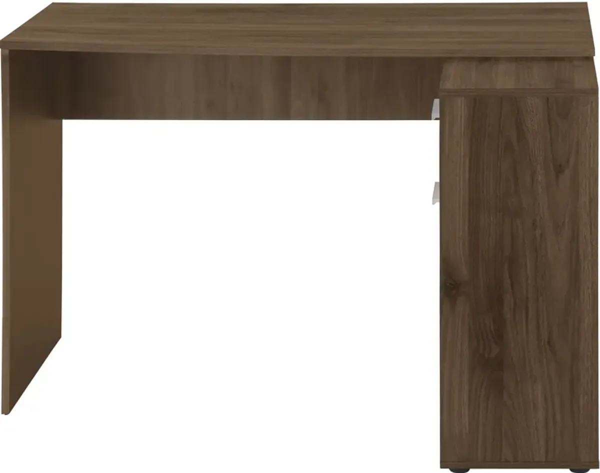 Mark L-Shaped Desk - Walnut