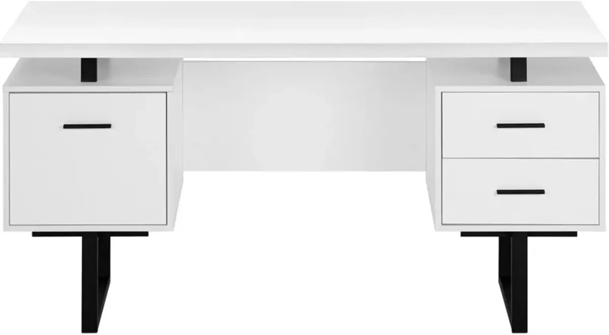 Cleveland Desk - White