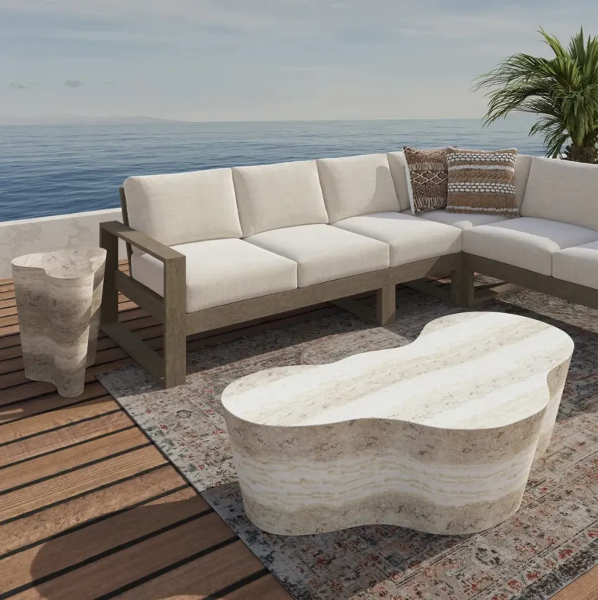 Elodie Indoor/Outdoor Coffee Table