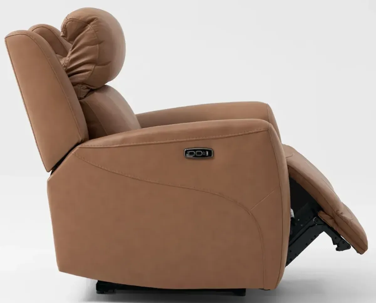 Kenyon Dual-Power Recliner - Tan