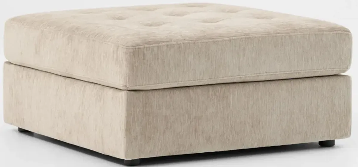 Martino 4-Piece Sectional and Ottoman - Sand