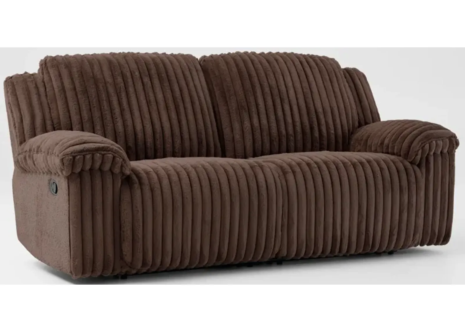 Rafi Manual Reclining Sofa - Espresso