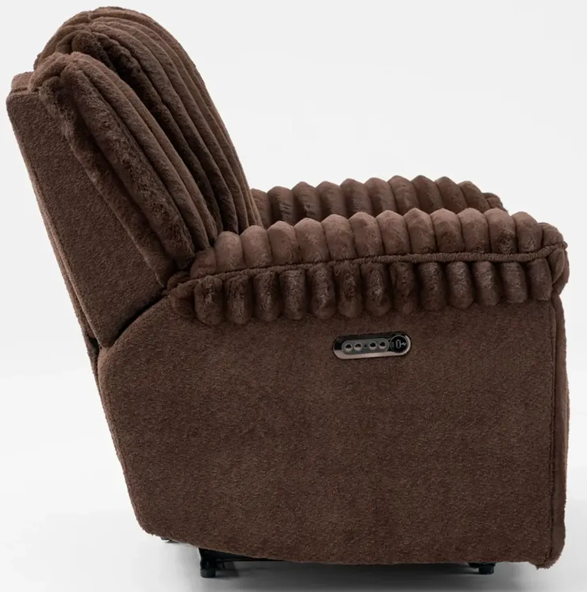 Rafi Dual-Power Recliner - Espresso