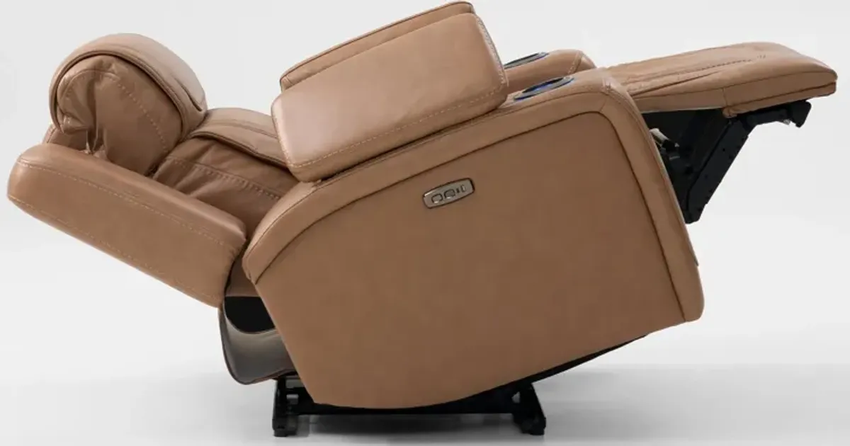 Forte Dual-Power Recliner - Sand